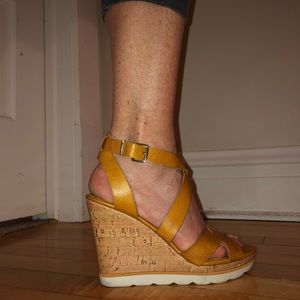Wedge heeled sandals